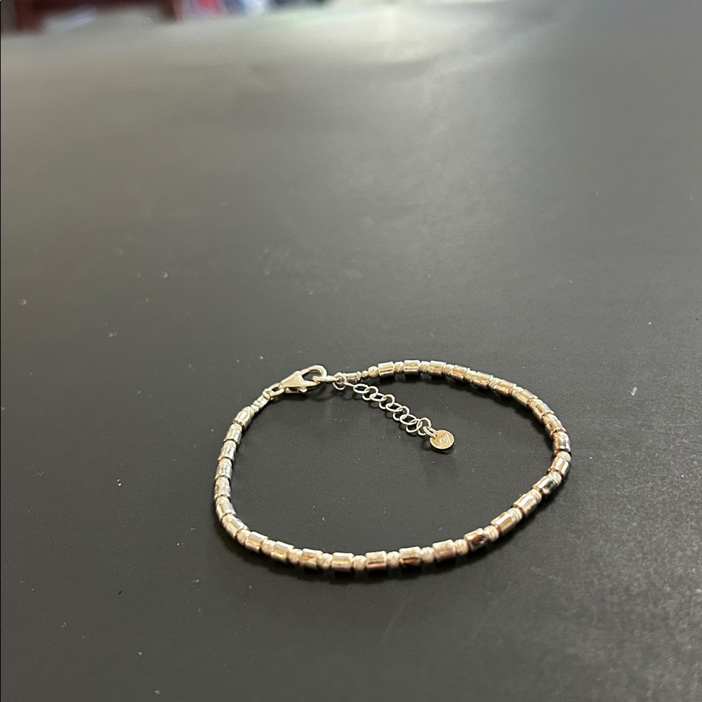 Silpada Sterling Silver Beaded Bracelet, New